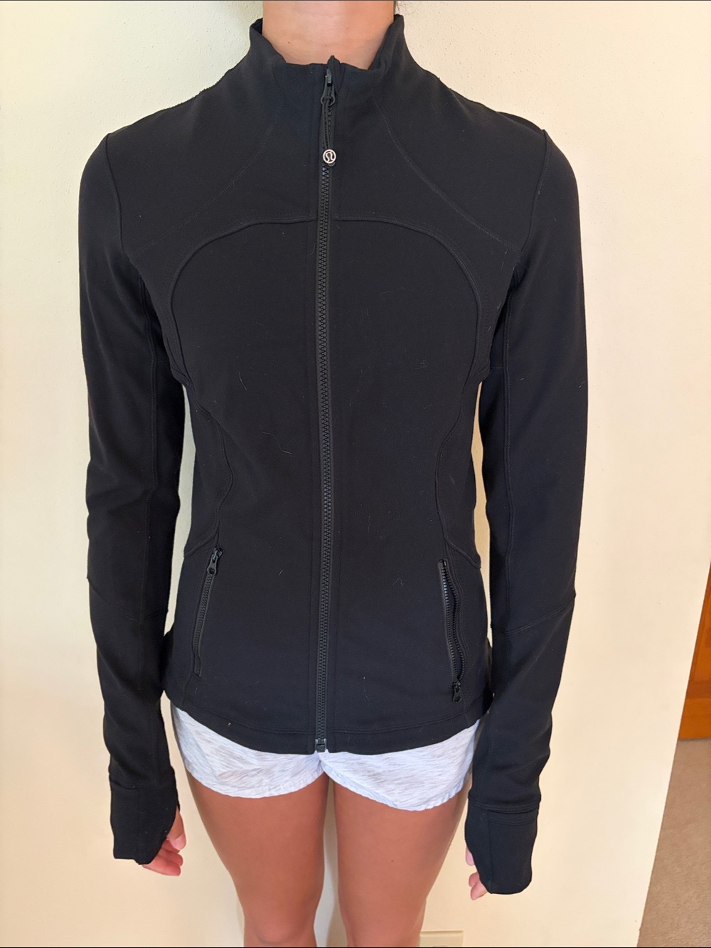lululemon athletica Black Full-Zip Define Active Jacket